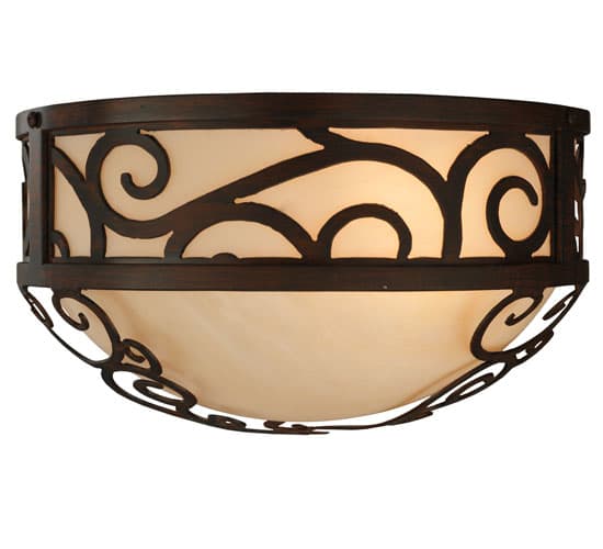 Lilliana 3 Light 12" Wide Flush Mount Bowl Ceiling Fixture