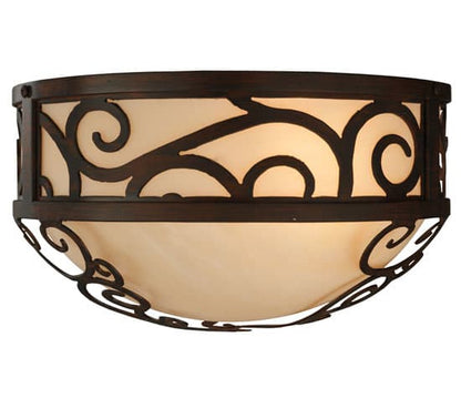 Lilliana 3 Light 12" Wide Flush Mount Bowl Ceiling Fixture