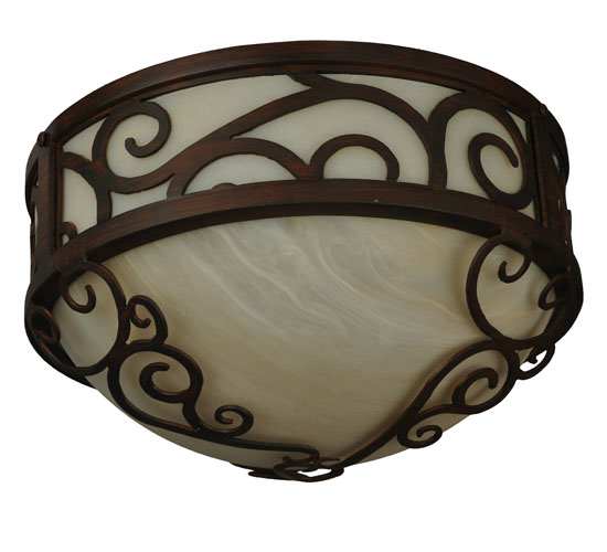 Lilliana 3 Light 12" Wide Flush Mount Bowl Ceiling Fixture