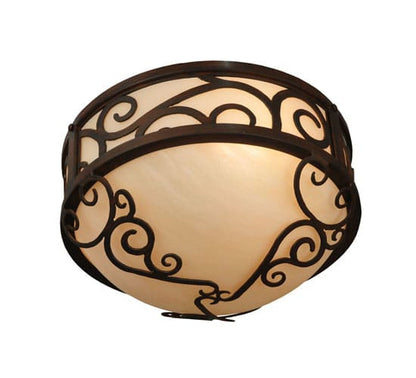 Lilliana 3 Light 12" Wide Flush Mount Bowl Ceiling Fixture