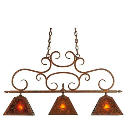 Bandolei 3 Light 10" Wide Linear Pendant