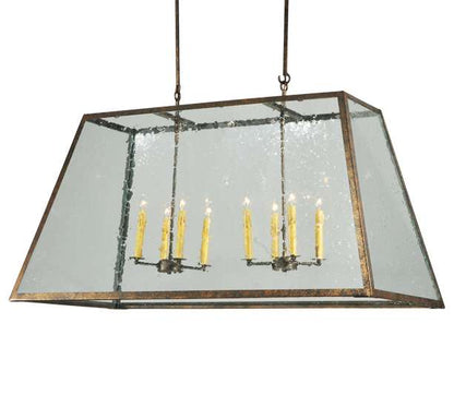 Ovation 8 Light 24" Wide Taper Candle Linear Pendant
