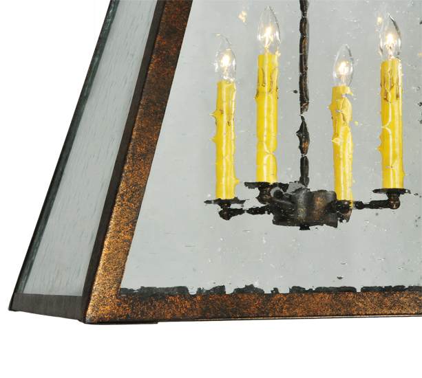 Ovation 8 Light 24" Wide Taper Candle Linear Pendant