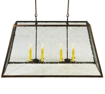 Ovation 8 Light 24" Wide Taper Candle Linear Pendant