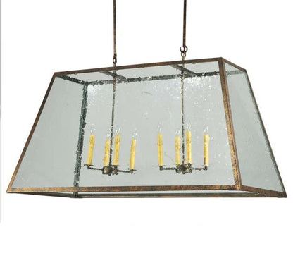 Ovation 8 Light 24" Wide Taper Candle Linear Pendant