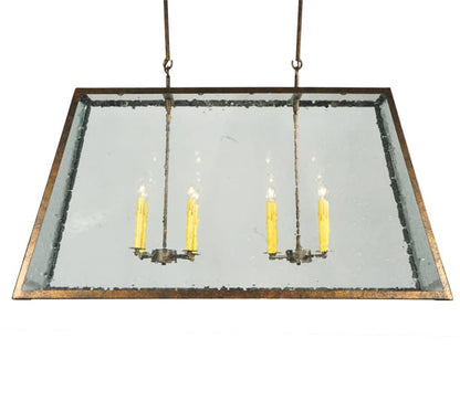 Ovation 8 Light 24" Wide Taper Candle Linear Pendant