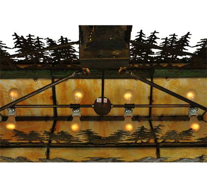 Pine Lake 8 Light 20" Wide Linear Pendant
