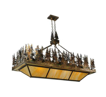 Pine Lake 8 Light 20" Wide Linear Pendant