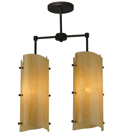 Vortex 2 Light 6" Wide Linear Pendant