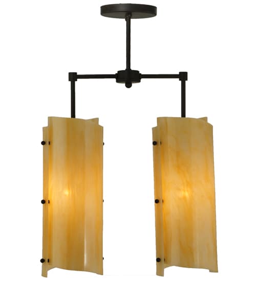 Vortex 2 Light 6" Wide Linear Pendant