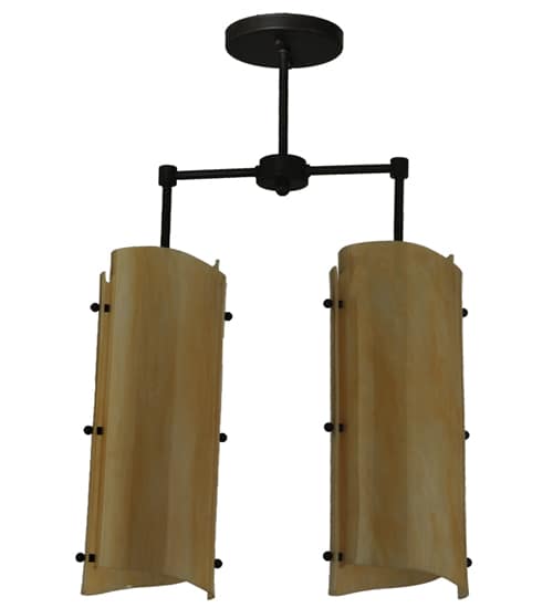 Vortex 2 Light 6" Wide Linear Pendant