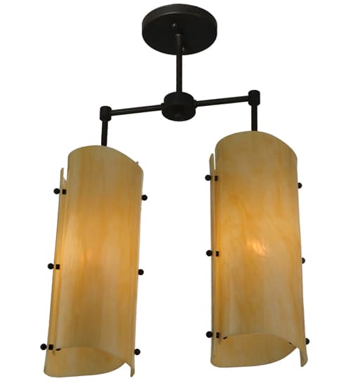Vortex 2 Light 6" Wide Linear Pendant