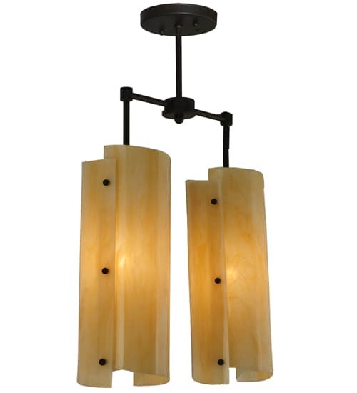 Vortex 2 Light 6" Wide Linear Pendant