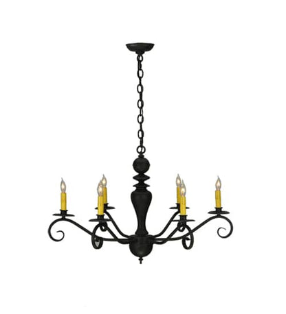 Emory 6 Light 33" Wide Taper Candle Style Chandelier