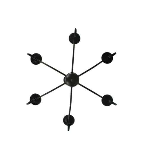 Emory 6 Light 33" Wide Taper Candle Style Chandelier