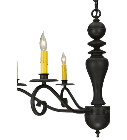 Emory 6 Light 33" Wide Taper Candle Style Chandelier
