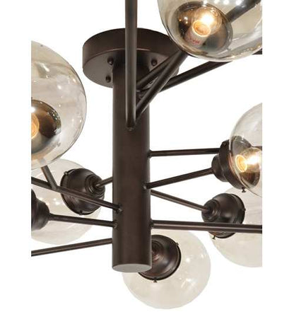 Galaxy 15 Light 46" Wide Sputnik Chandelier
