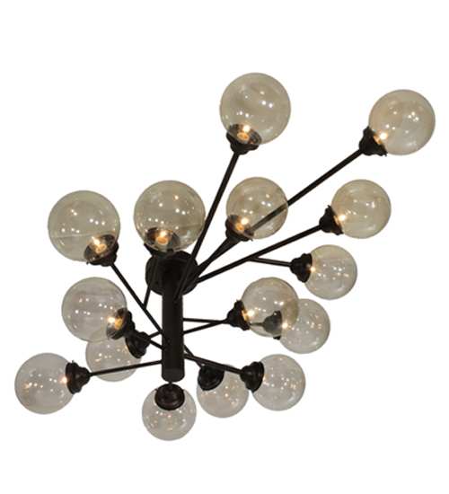 Galaxy 15 Light 46" Wide Sputnik Chandelier