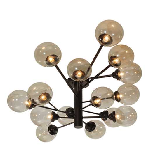 Galaxy 15 Light 46" Wide Sputnik Chandelier