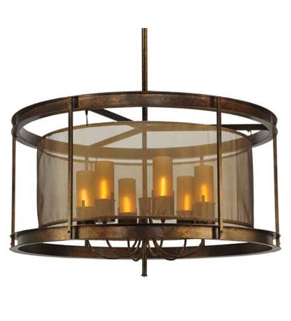 Cordoba 6 Light 42" Wide Pillar Candle Pendant