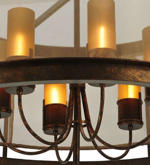 Cordoba 6 Light 42" Wide Pillar Candle Pendant