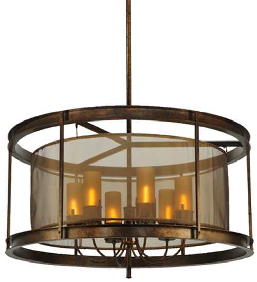 Cordoba 6 Light 42" Wide Pillar Candle Pendant