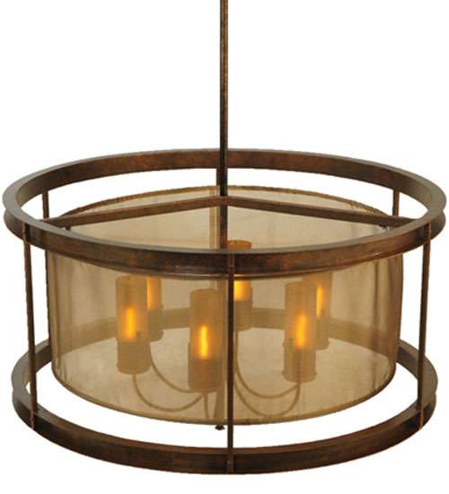 Cordoba 6 Light 42" Wide Pillar Candle Pendant