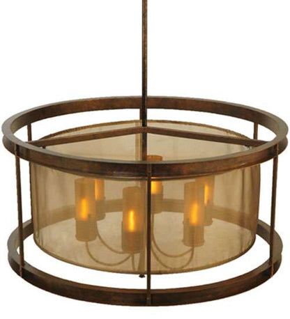 Cordoba 6 Light 42" Wide Pillar Candle Pendant
