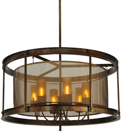 Cordoba 6 Light 42" Wide Pillar Candle Pendant