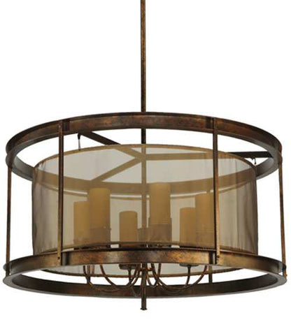 Cordoba 6 Light 42" Wide Pillar Candle Pendant