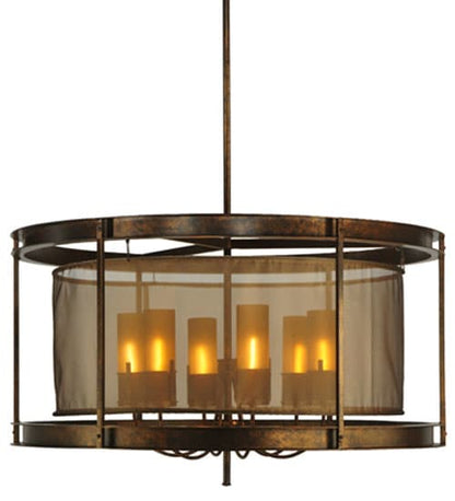 Cordoba 6 Light 42" Wide Pillar Candle Pendant