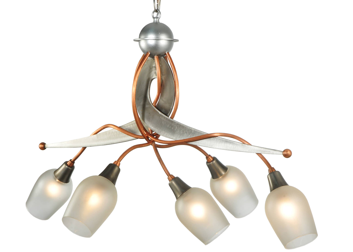30" L Ballerina 5 Light Chandelier