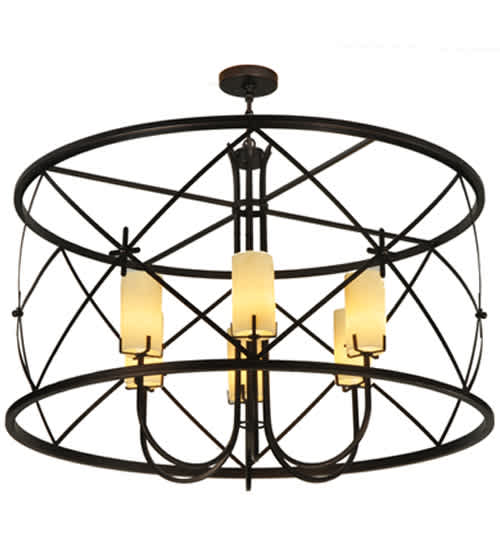 Penelope 6 Light 48" Wide Pillar Candle Pendant
