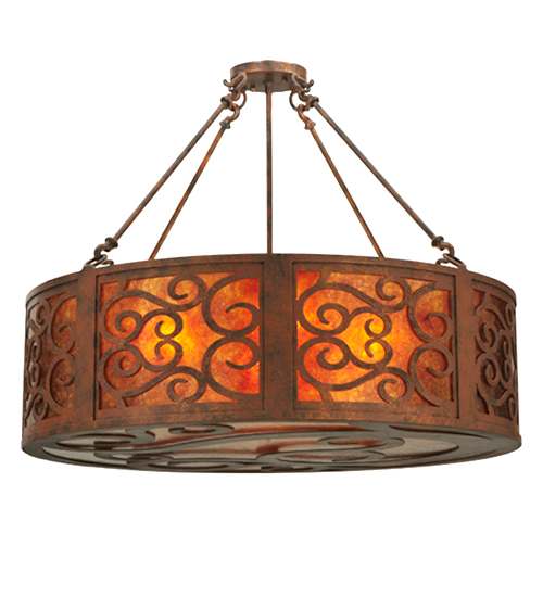 Dean 4 Light 30" Wide Suspension Pendant