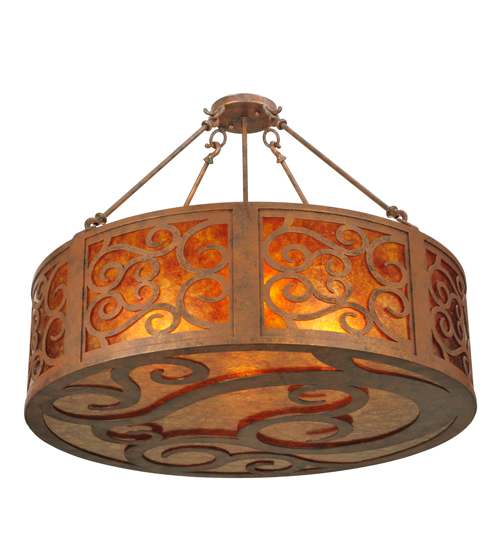 Dean 4 Light 30" Wide Suspension Pendant