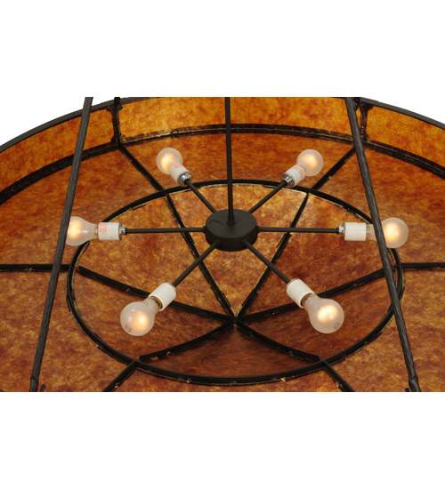 Timber 6 Light 48" Wide Pendant