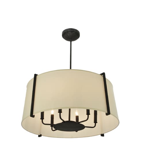 Cilindro Lucy 6 Light 27" Wide Pendant