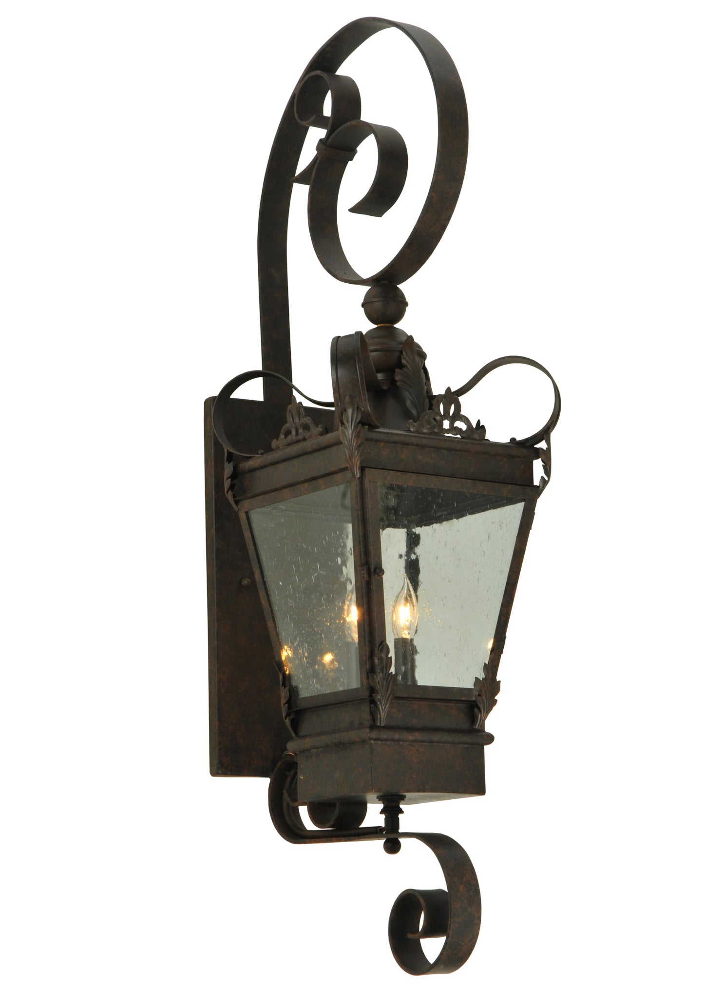 12" W Verona Lantern Wall Sconce