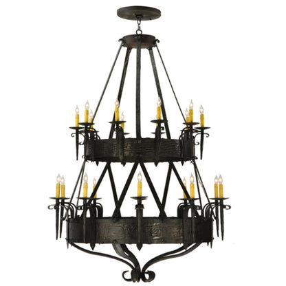 Meyda Tiffany Costello 20 Light 45" Wide Taper Candle Style Chandelier