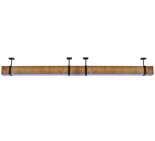 Quadrato 144" Wide LED Semi-Flush Ceiling Fixture
