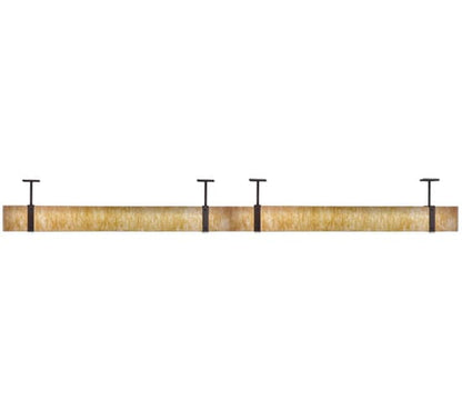 Quadrato 144" Wide LED Semi-Flush Ceiling Fixture