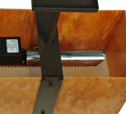 Quadrato 144" Wide LED Semi-Flush Ceiling Fixture