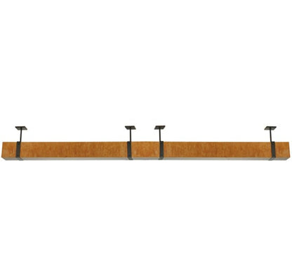 Quadrato 144" Wide LED Semi-Flush Ceiling Fixture