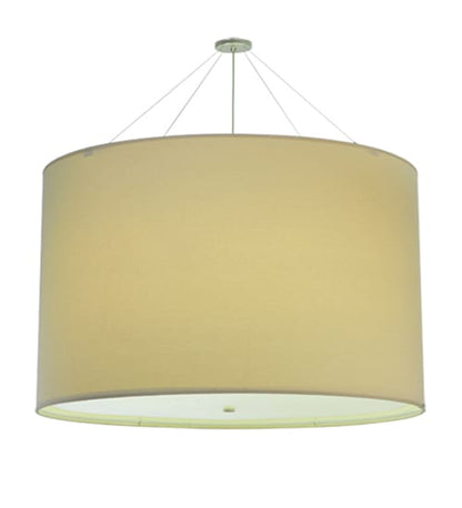 Cilindro Natural 8 Light 48" Wide Suspension Pendant