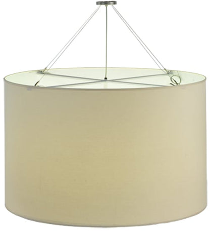 Cilindro Natural 8 Light 48" Wide Suspension Pendant