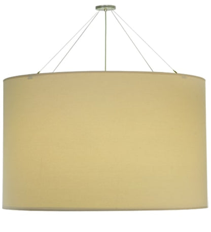 Cilindro Natural 8 Light 48" Wide Suspension Pendant