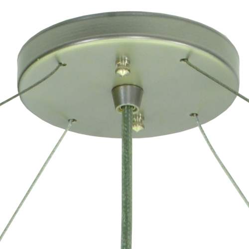 Cilindro Natural 8 Light 48" Wide Suspension Pendant