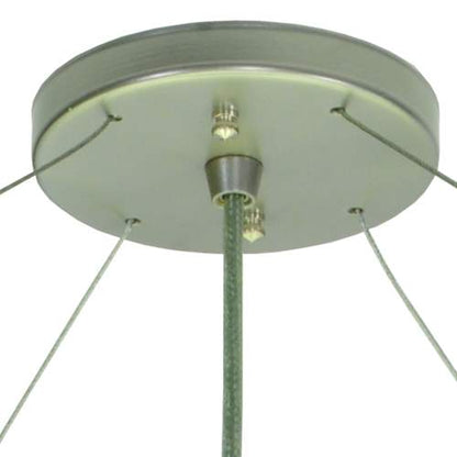 Cilindro Natural 8 Light 48" Wide Suspension Pendant