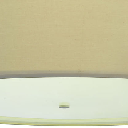Cilindro Natural 8 Light 48" Wide Suspension Pendant