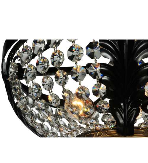 Chrisanne 3 Light 16" Wide Semi-Flush Bowl Ceiling Fixture